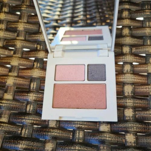Clinique All About Shadow Duo 15 Uptown Downtown and Bashful Blush 20 like new