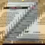 Κάρτα σε ακρυλική θήκη Lionel Messi Barcelona Lost Rookies Champions League Topps