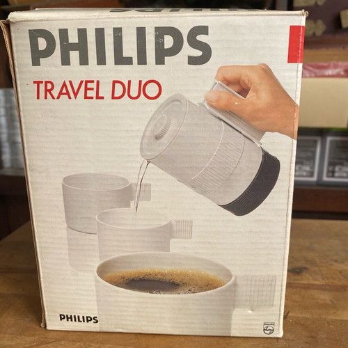 Philips Travel Duo HD 4372 travel coffee maker new in box