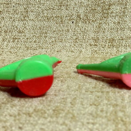 Nightingale Whistles new, plastic pack of 2