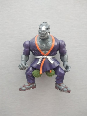 Vintage Night Ninja Rocksteady Teenage Mutant Ninja Turtles Action Figure used