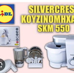 Silvercrest SKM 550 kitchen machine almost new