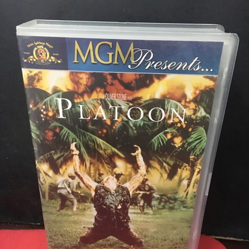 Platoon used videocassette English version without subtitles