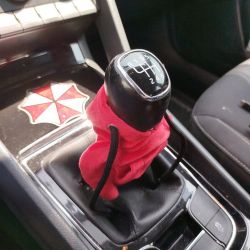 Decorative gear shift cover new, red gear lever accessory