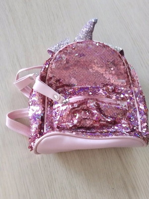 Τσάντα πλάτης Cat And Jack Little Girls Unicorn σαν καινούργιο με ροζ πούλιες