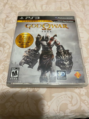 God of War Saga used for PlayStation 3 with manual