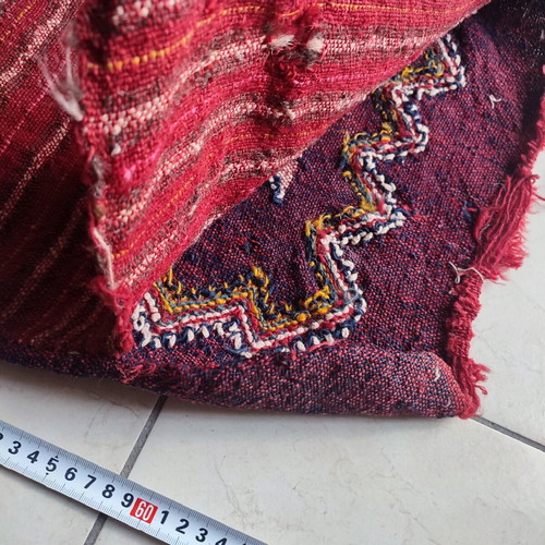 Cover for basia used with tear and holes