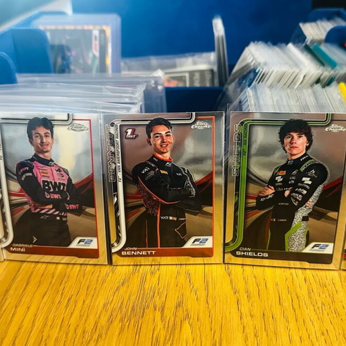 Topps Chrome F1 2025 F2 Drivers Bundle like new