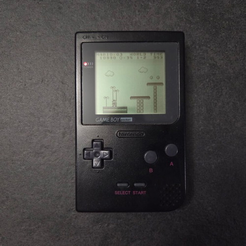 Nintendo Gameboy Pocket Black used, fully functional