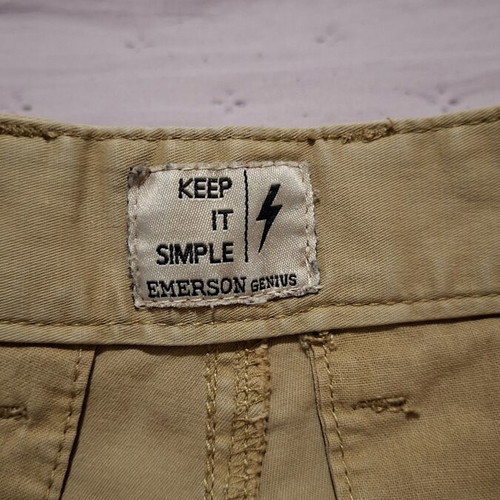 Emerson bermuda shorts like new, beige, size L