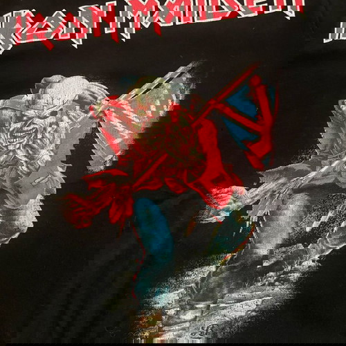 Tshirt Iron Maiden μεταχειρισμένο, Zara, μέγεθος 3-4 ετών, μαύρο