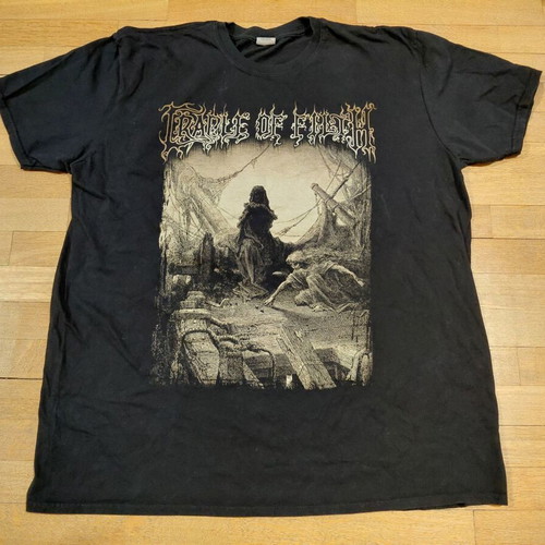 Cradle of Filth Shirt 2017 Vengeful Spirit Extreme Metal XL used