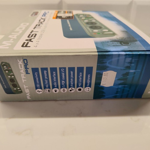 M-Audio Fast Track Pro USB Audio/MIDI Interface, like new