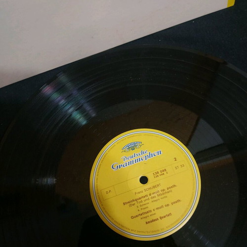 Schubert Quatuor La jeune et la mort 33 RPM vinyl record like new, classical
