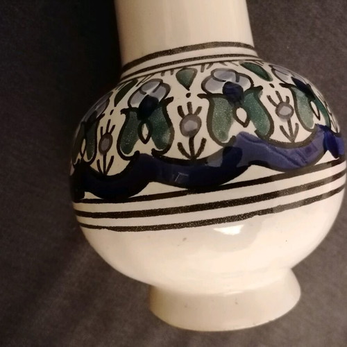 Flower vase used with hand painting 30x16cm
