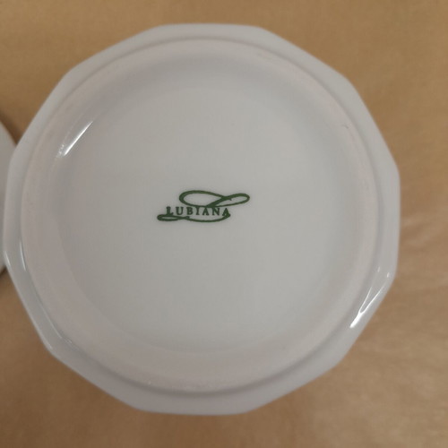 Lubiana porcelain sugar bowl new