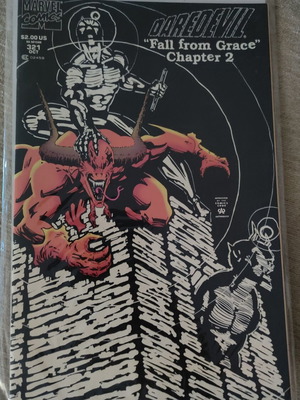 Daredevil #321 Glow in the Dark Marvel comic 1993