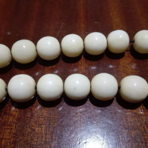 Worry beads made of authentic bull horn like new