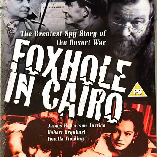 Foxhole in Cairo DVD μεταχειρισμένο, ταινία περιπέτειας δράμα χωρίς υπότιτλους