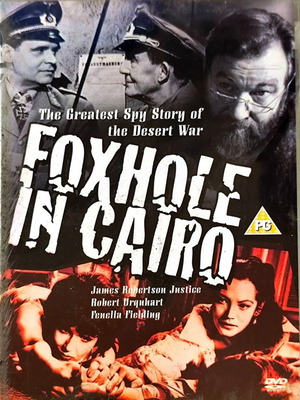Foxhole in Cairo DVD μεταχειρισμένο, ταινία περιπέτειας δράμα χωρίς υπότιτλους