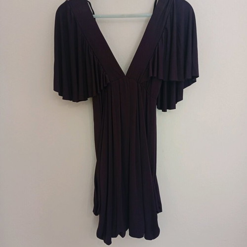 Summer women's dress purple like new, size M