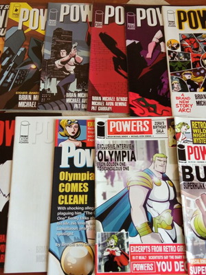 Powers (2000) Image Comics set of 35 issues like new, English
