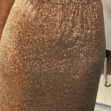 Sequin dress new, gold, Yvonne Bosnjak, size S