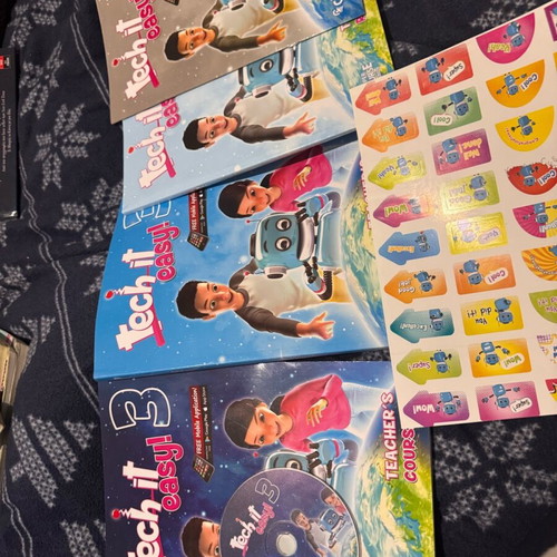 Tech It Easy 3 teacher books new with revision book