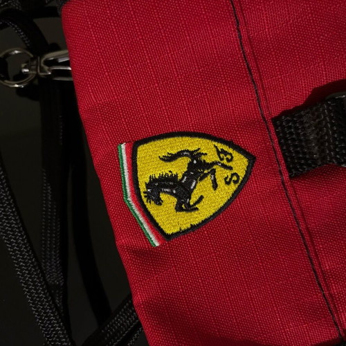 Ferrari bag new with multiple compartments