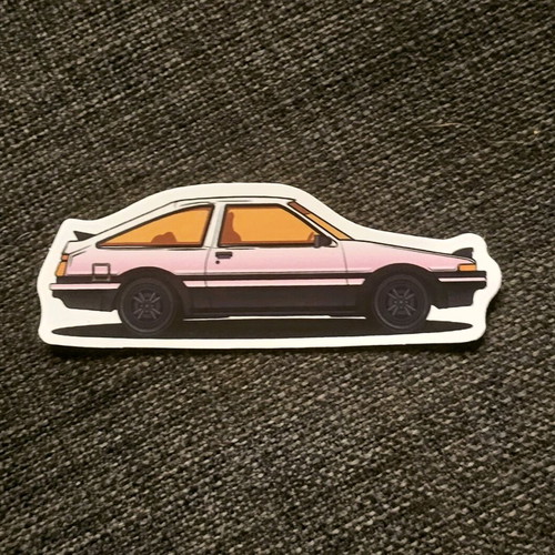 Toyota AE86 Hatchiroku sticker new