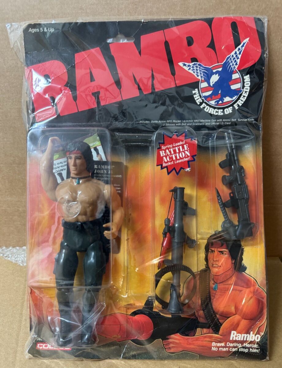 Vintage sealed Coleco Rambo action… - € 165,00 - Vendora.cy