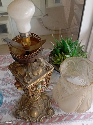Vintage lamp used