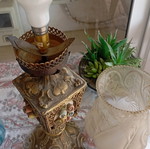 Vintage lamp used