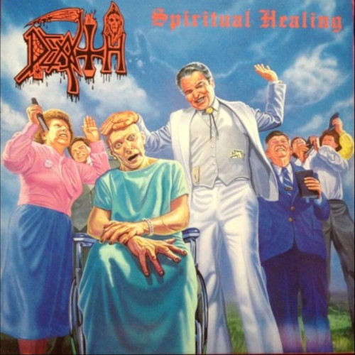 Death Spiritual Healing vinyl LP album original UK press