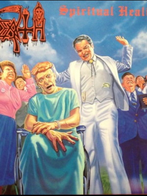 Death Spiritual Healing βινύλιο LP άλμπουμ πρωτότυπη έκδοση Ηνωμένου Βασιλείου