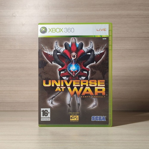 Universe at War Earth Assault Xbox 360 game like new, English