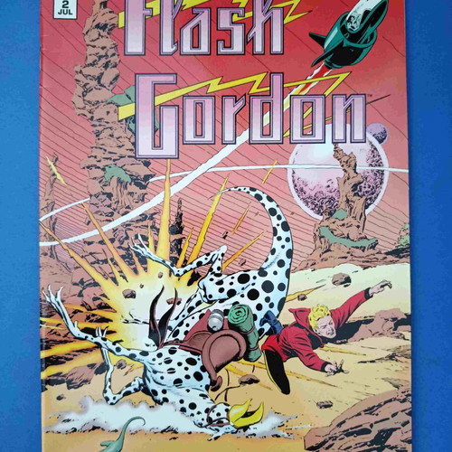 Flash Gordon 2 comic book used, English