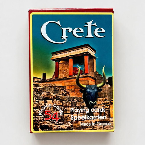 Crete Playing Cards 54 Sheets Like New, Collectible Souvenir