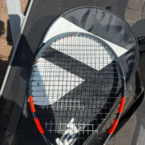 Babolat Kinder Tennisracket used, L0 grip, 250 gram, orange gray