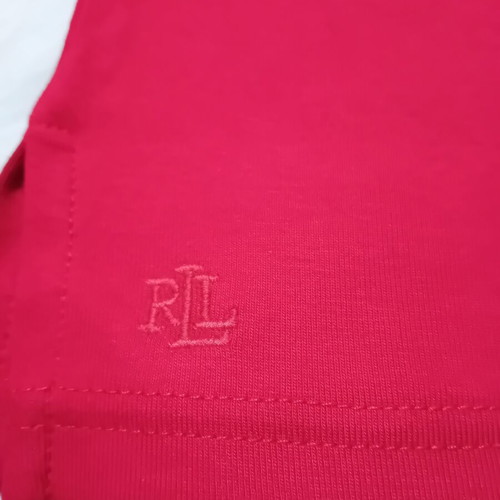 Lauren Ralph Lauren women's red 3/4 sleeve blouse, small