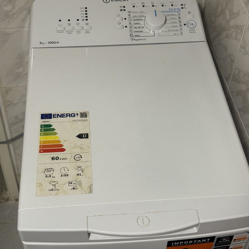 Indesit BTW L50300 EU/N washing machine, 5kg, top load