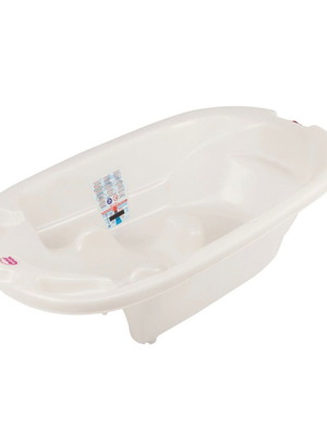 OK Baby Onda 4 Baby Bathtub like new with Thermometer