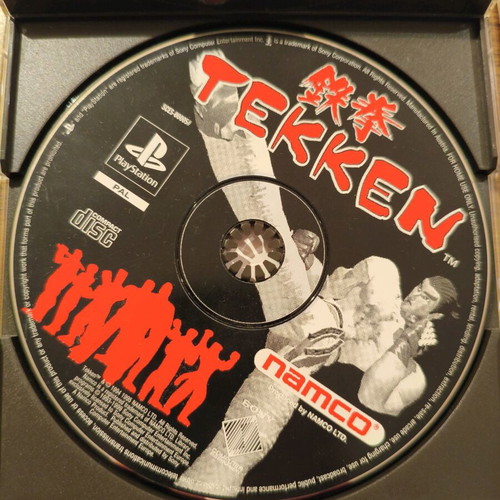 Tekken 1 CD used for Sony PlayStation 1