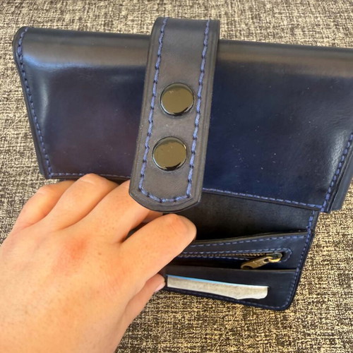 Leather tobacco case handmade, new