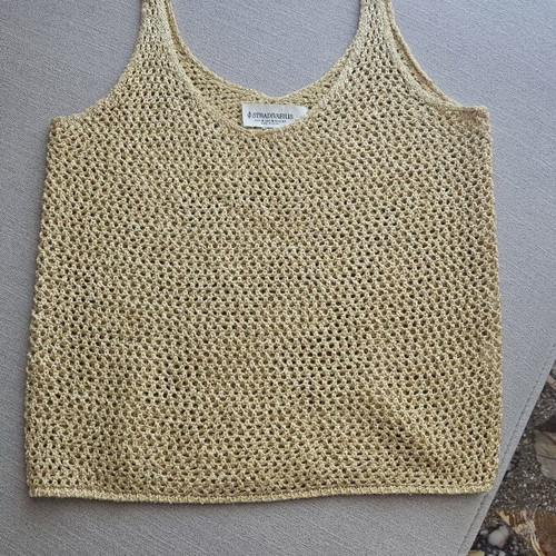 Stradivarius top καινούργιο, μέγεθος M 38, κίτρινο