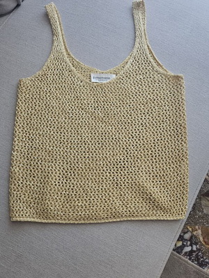 Stradivarius top καινούργιο, μέγεθος M 38, κίτρινο
