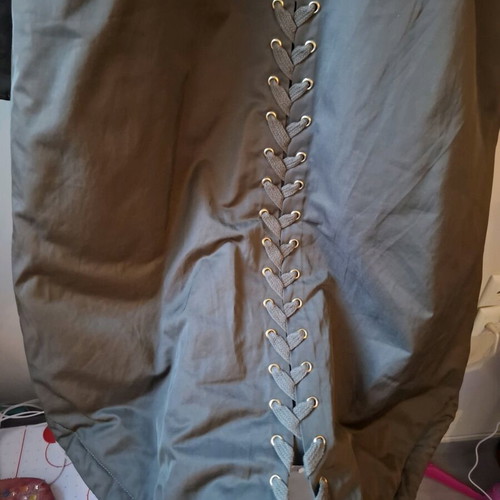 Long olive Clockhouse jacket used, size small