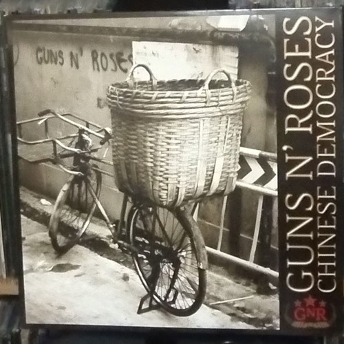 Guns N' Roses Chinese Democracy 2LP U.S. Edition vinyl like new