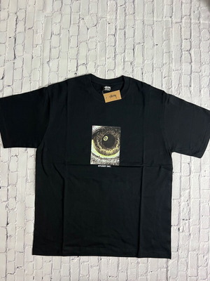 Stussy Eye Tee size Large new, black