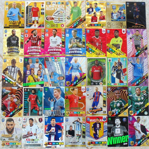 Panini Adrenalyn Elite Collection, 35 Rare Special Football Cards